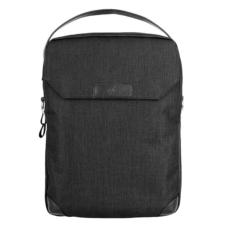 Walker | Four-purpose | 14 inches | Grey and black | Wenqingfeng | Backpack | Waterproof bag - Messenger Bags & Sling Bags - Waterproof Material Gray