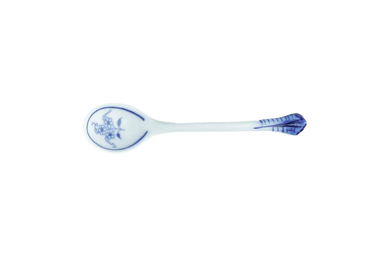 Prague High Castle Classic Dessert Spoon-12CM/Wedding and Family Gift/Christmas Gift Box - เครื่องทำกาแฟ - เครื่องลายคราม ขาว