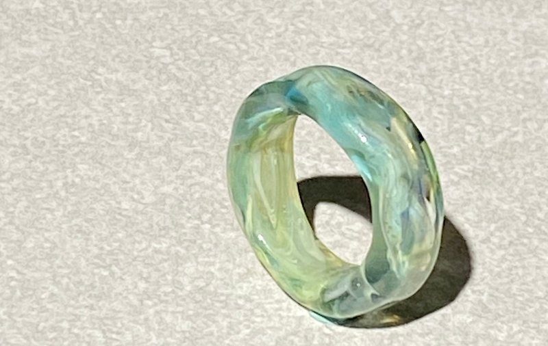 Huluhulu/glass ring/ring - General Rings - Glass 