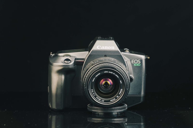 Canon EOS 630+SIGMA DL 35-80mm F=4-5.6 #0978 #135底片相機 - 相機/拍立得/底片相機 - 其他金屬 黑色