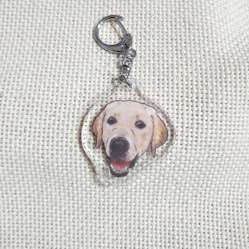 Labrador- Acrylic Charm (Key Ring) Double Layer-New Manufacturer - Keychains - Acrylic 
