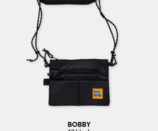 Bobby Sacoche - All Black - Shop hukmum Messenger Bags & Sling Bags - Pinkoi