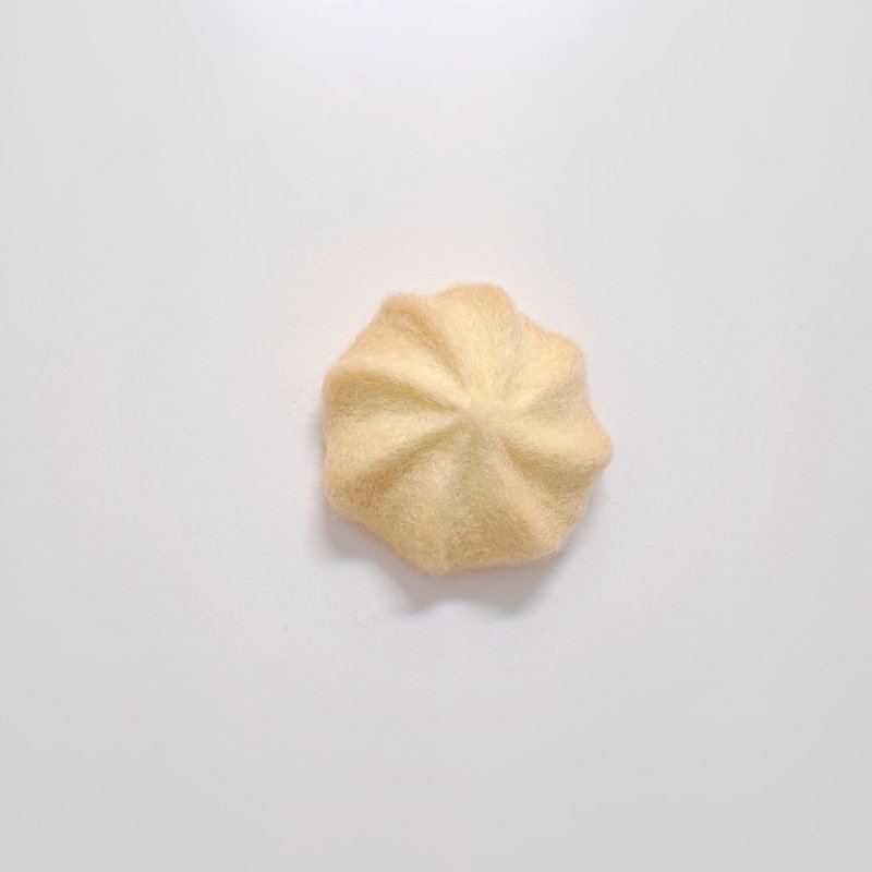 奶油曲奇 餅乾 羊毛氈 - 擺飾/家飾品 - 羊毛 多色