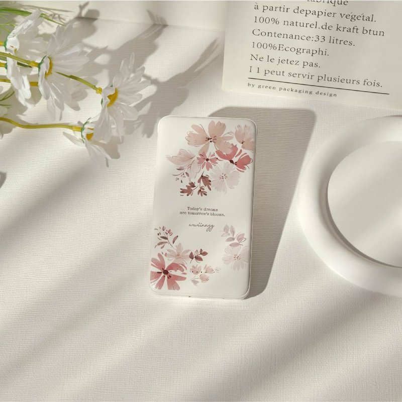 wwiinngg杏桃花茶自帶雙線快充10000mAh行動電源 - 行動電源/充電線 - 塑膠 多色