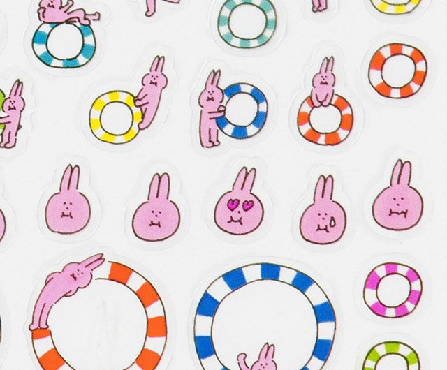 Aiueo Hand Account Label Sticker Hula Hoop Shop Pinkoi Specia Stickers Pinkoi