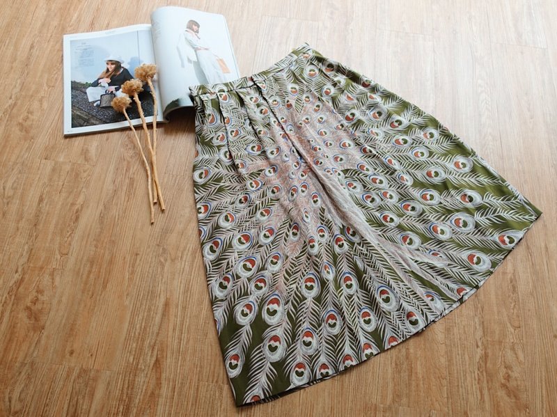 Vintage under / skirt no.41 - Skirts - Other Materials Multicolor