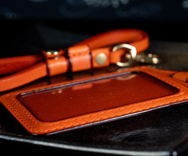 【HERMES】希少 明朝なオレンジ色 ☆ Hermesnap カードホルダー 超希少！エルメス新作！＜カードケース R.M.S＞ 名刺入れにも