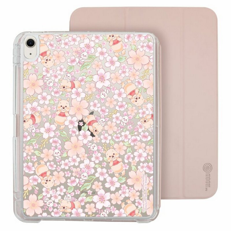迪士尼 小熊維尼 iPad Air /Pro2025mini7可拆式防摔透明保護摺套 - 平板/電腦保護殼/保護貼 - 塑膠 多色
