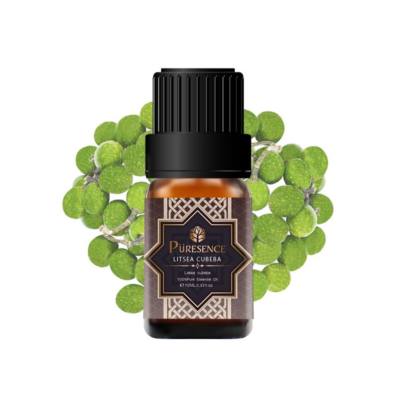 樸香氛PÜRESENCE山雞椒精油(Litsea Cubeba)10ml - 香氛/精油/擴香 - 精油 黃色