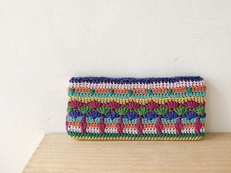 【endorphin】Knitted Switch case - Laptop Bags - Cotton & Hemp Multicolor