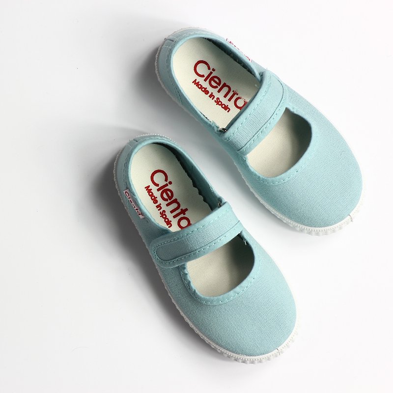 西班牙國民帆布鞋 CIENTA 56000 50淡藍色 大童、女鞋尺寸 - 女休閒鞋/帆布鞋 - 棉．麻 藍色
