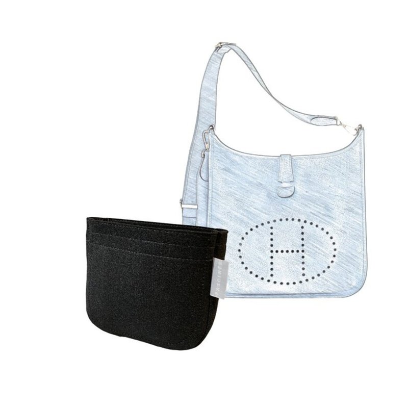 【香港製造韓國絨布】手製內袋 Hermes Evelyne GM 33CM - 化妝包/收納袋 - 其他材質 多色