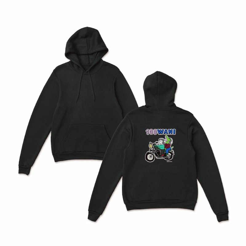 【100 WANI】一百天鱷魚官方授權周邊產品  連帽衫衛衣 - 帽T/大學T - 棉．麻 多色