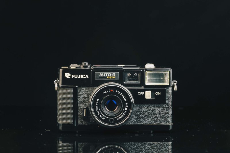 FUJICA AUTO-5 DATE #2175 #135底片相機 - 相機/拍立得/底片相機 - 其他金屬 黑色