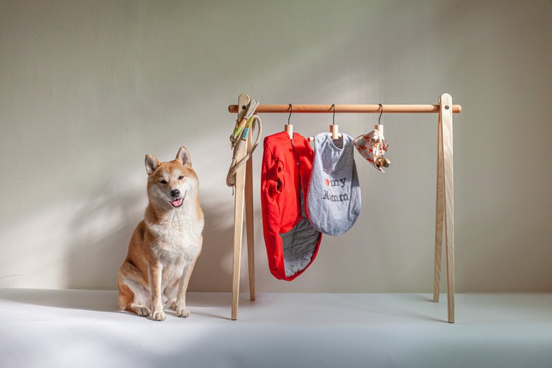 Little Egret _ Pet _ Cloth Stand - Clothing & Accessories - Wood 
