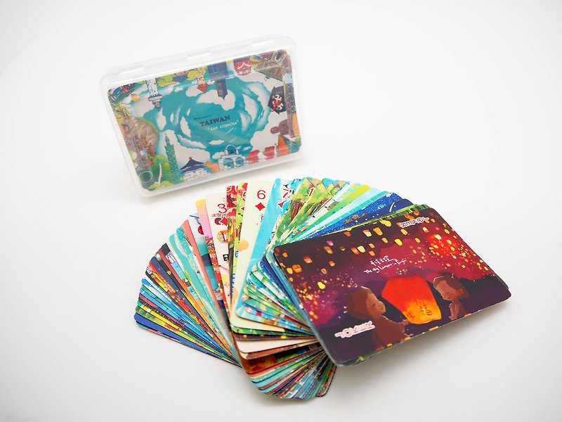 JB Design Taiwan Cultural and Creative Playing Cards-Colorful - อื่นๆ - กระดาษ 