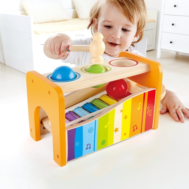 German Hape multifunctional piano table - ของเล่นเด็ก - วัสดุอื่นๆ หลากหลายสี