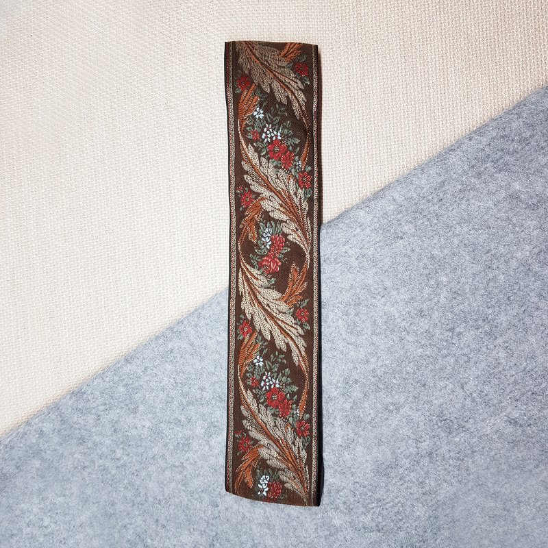 織帶一字髮帶 髮帶 織帶 髮飾 - 髮箍/髮帶 - 其他人造纖維 咖啡色