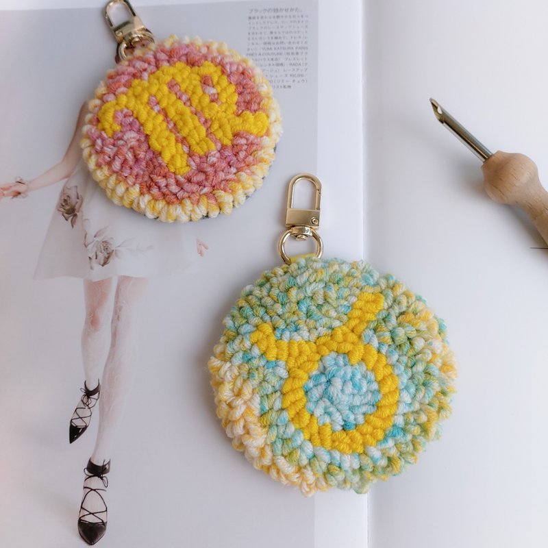 【12星座漸變毛線DIY材料盒】 - 編織/刺繡/羊毛氈/縫紉 - 其他人造纖維 多色