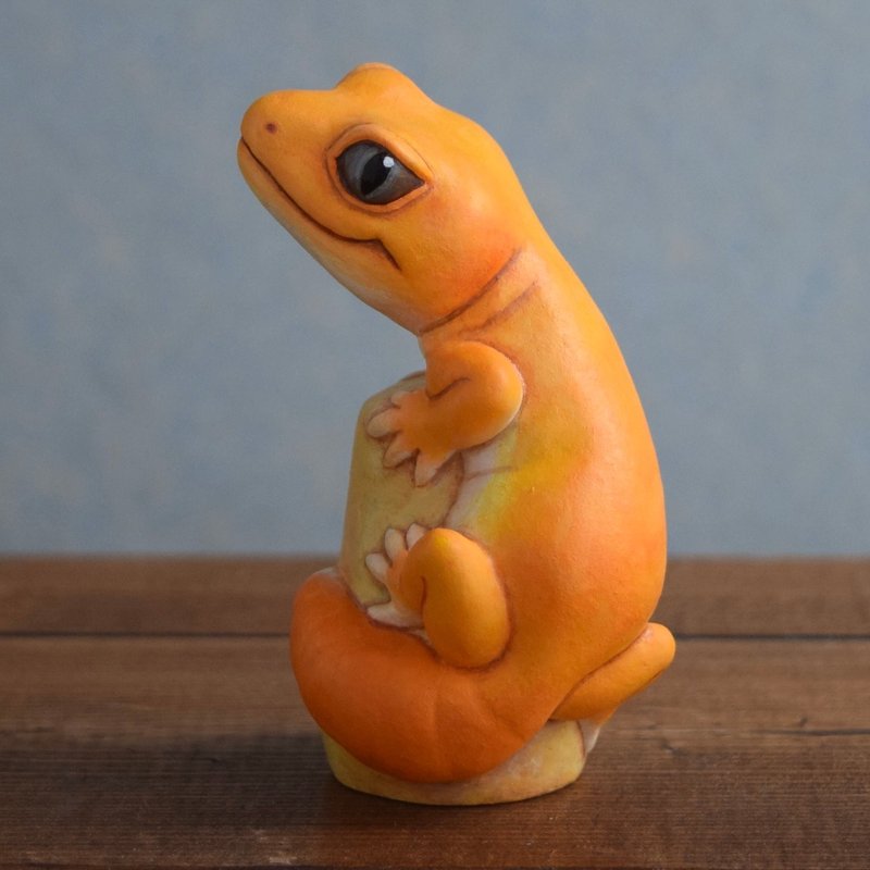 ふりむきレオパ　タンジェリン - 擺飾/家飾品 - 其他材質 橘色