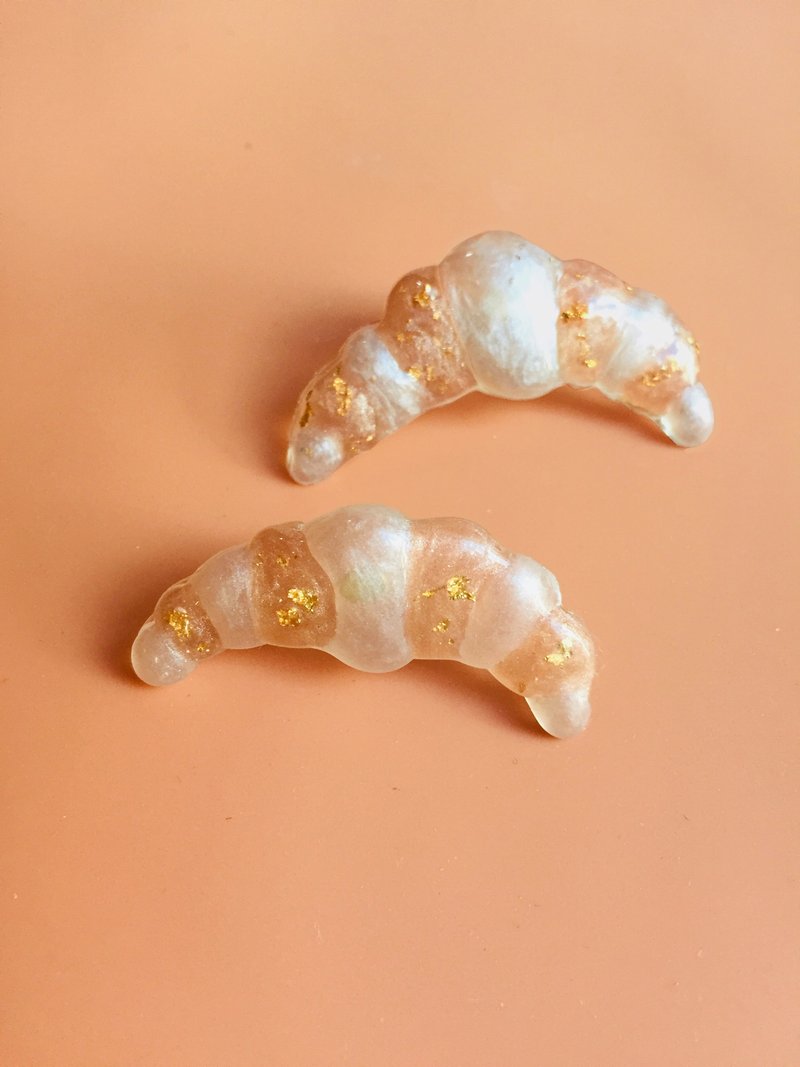 Miss Pumpkin's Afternoon Tea Series-Ice Cube Afternoon Tea Earrings\Earrings - ต่างหู - เรซิน 