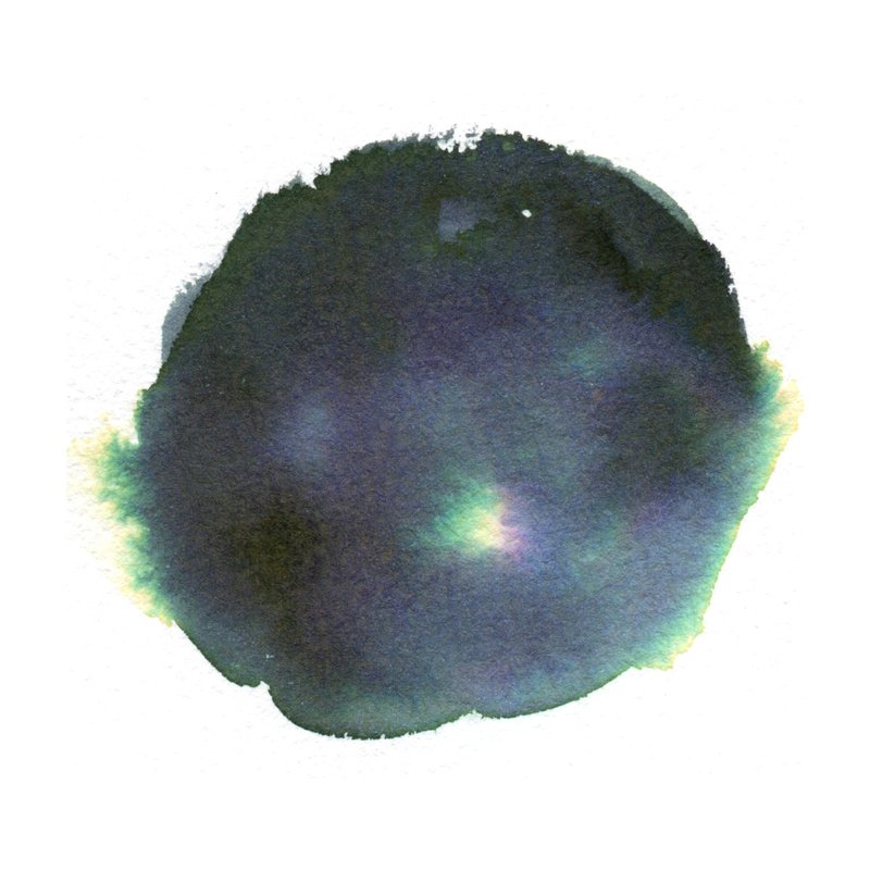 分層色手工水彩-八千里路雲和月 - 其他 - 顏料 黑色