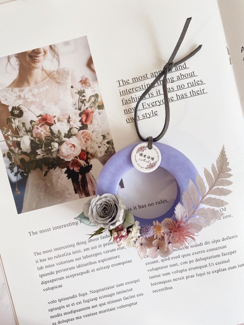 乾燥花香氛蠟磚・可自選香味 / 色系 - 香氛蠟燭/燭台 - 其他材質 