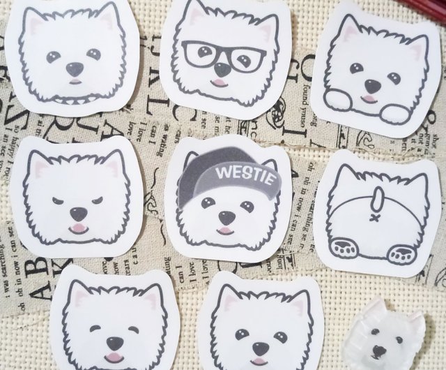 Polar Bear Sticker Waterproof Sticker Cute Sticker 