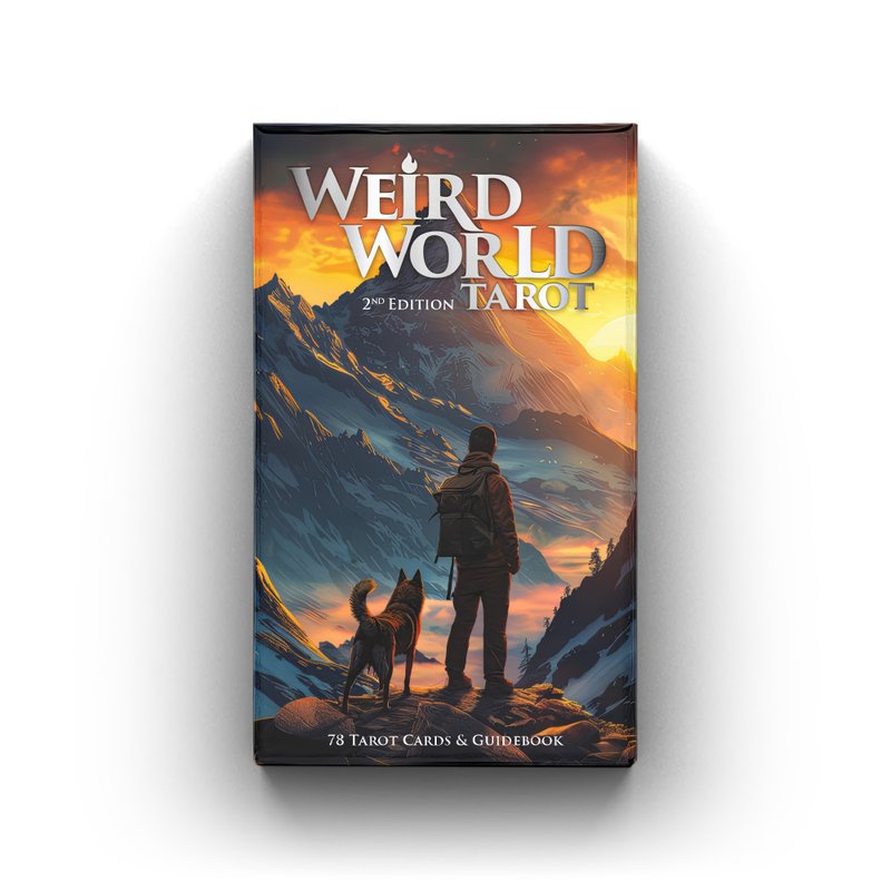 Weird World Tarot 2nd Edition, 78 cards Tarot deck - บอร์ดเกม - กระดาษ 