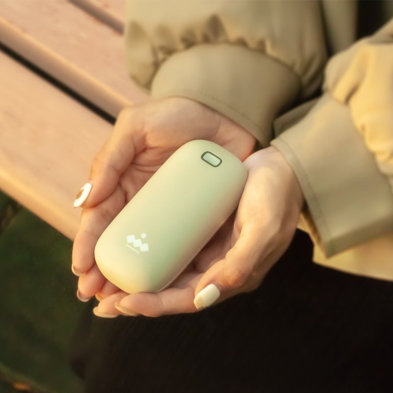 [QueeniQue] Rechargeable Hand Warmer-Type C charging/two-level temperature adjustment - แกดเจ็ต - พลาสติก สีเทา