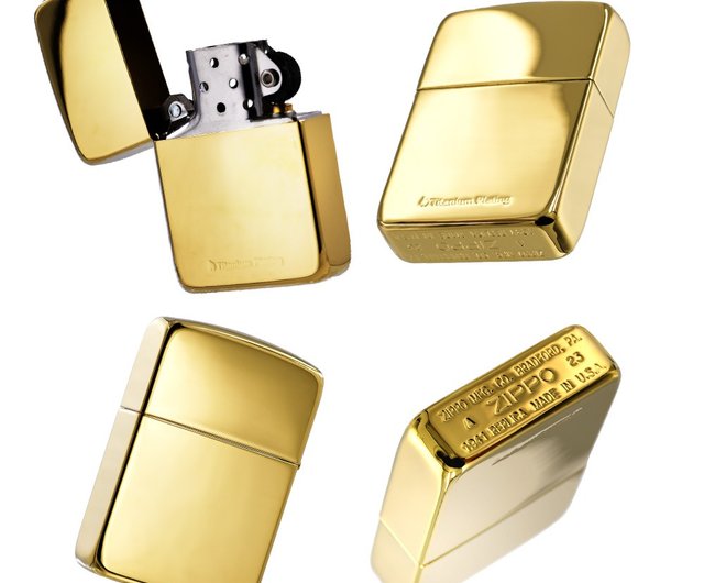 ZIPPO公式旗艦店】チタンメッキブラックアイス 1941 レプリ​​カ 防風