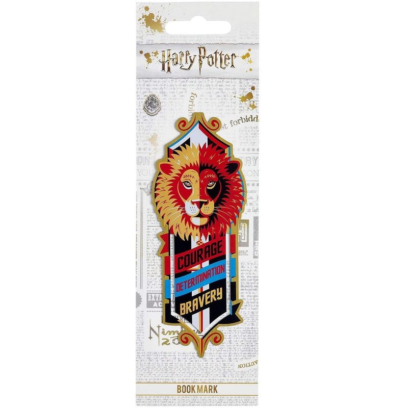 【Liport】Gryffindor-shaped imported bookmark - ที่คั่นหนังสือ - วัสดุอื่นๆ หลากหลายสี