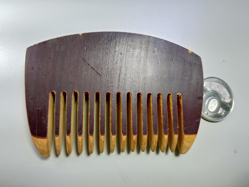 [Taiwan Xiao Nan] Shou Nan original paint small wooden comb (K) - Hair Accessories - Wood 