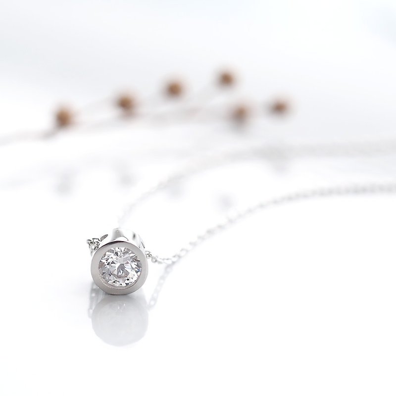 Maru Necklace Silver 925 - Necklaces - Other Metals Silver