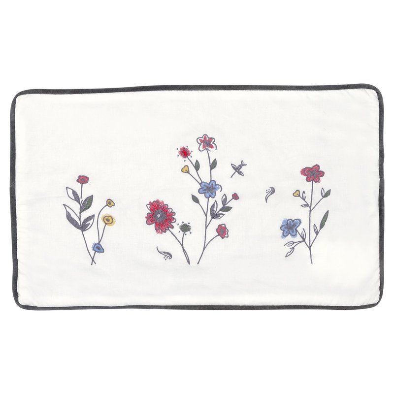 【新品】丹麥Greengate Venissa white 刺繡抱枕套 30x50cm - 枕頭/抱枕 - 棉．麻 多色