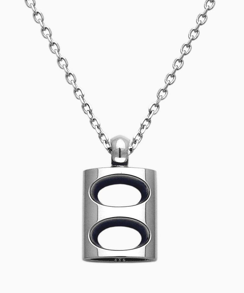 Mens necklace for rock fashion & Biker style(silver925 FC78) - สร้อยคอ - เงินแท้ สีเงิน