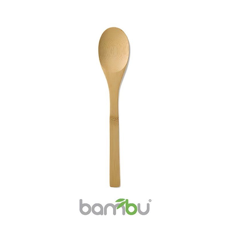 Bambu - 竹製扁湯匙 - 30.5cm - 出清特賣 - 廚具 - 竹 金色