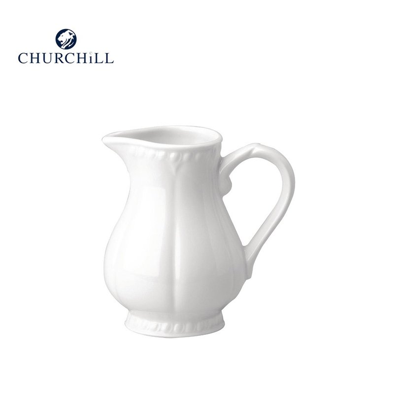 Churchill Buckingham白金漢系列140ml奶罐 - 咖啡壺/手沖壺 - 陶 白色