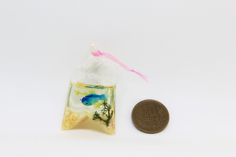 Pocket Goldfish Bag-Little Blue Goldfish