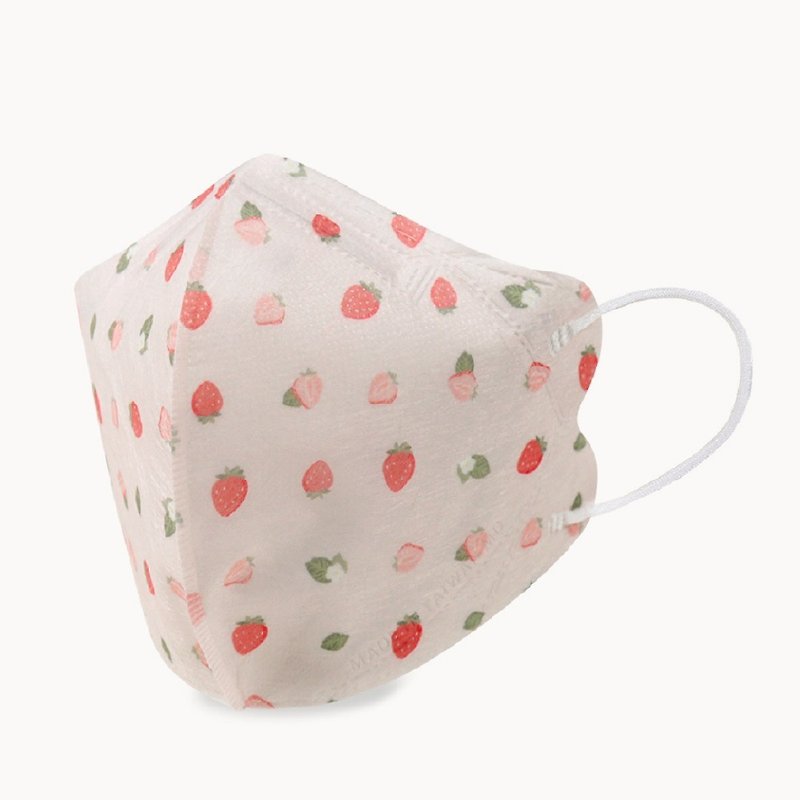 ONLY ONE MASK 3D Medical Face Mask - Strawberry - 10PCS - Face Masks - Polyester Pink