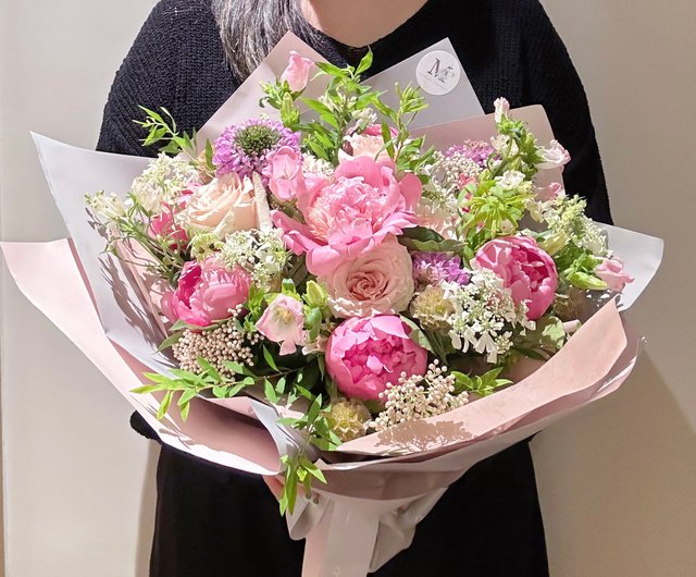 花】牡丹・バラの花束 - ショップ midorimaison 観葉植物 - Pinkoi