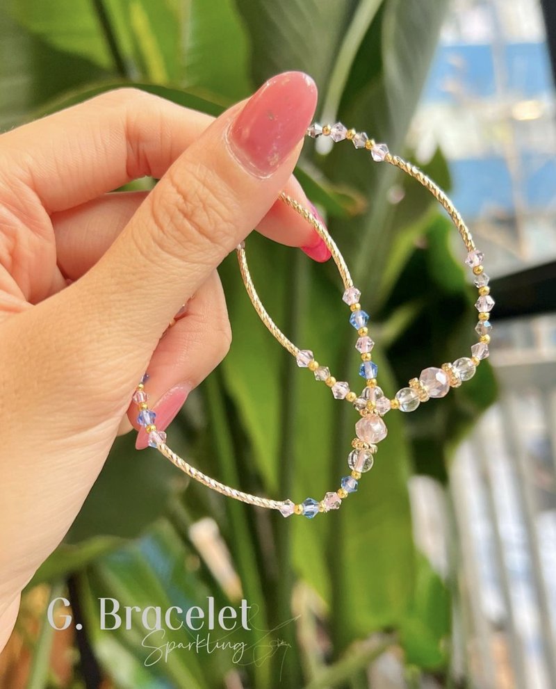 G. Bracelet 香檳氣泡橡筋手環 - 手鍊/手環 - 其他材質 多色