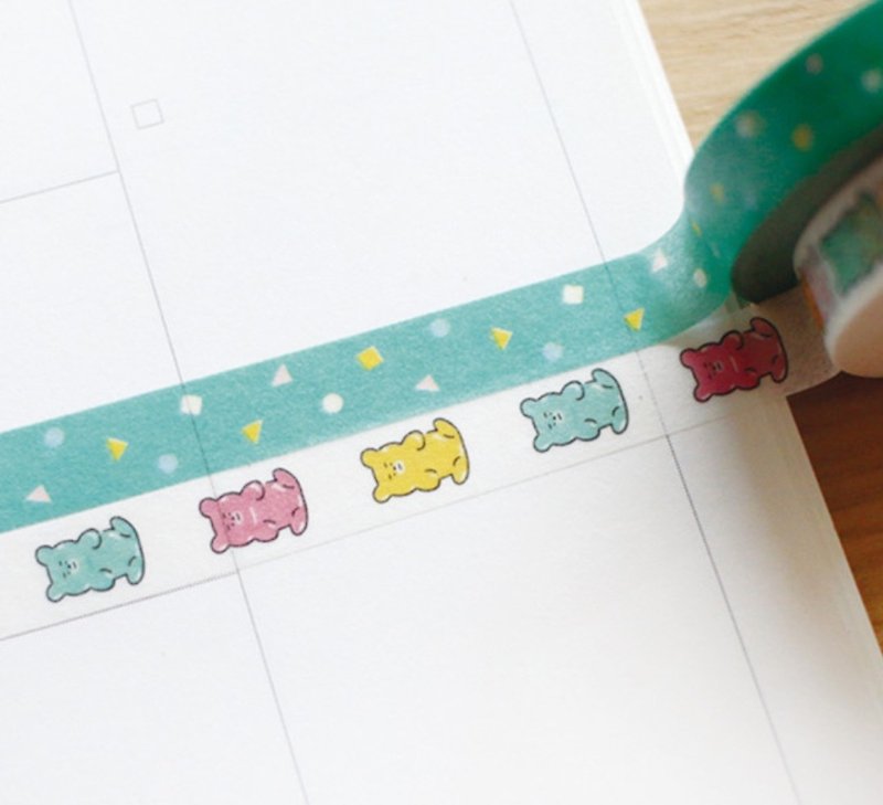 BeakBan gummy bear paper tape combination - Washi Tape - Paper 