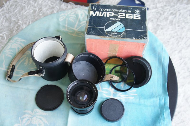 WIDE ANGLE MIR-26B 45mm f/3.5 LENS FOR PENTACON-SIX, EXACTA-66 OR KIEV-6S, 60 - 相機/拍立得/底片相機 - 其他材質 