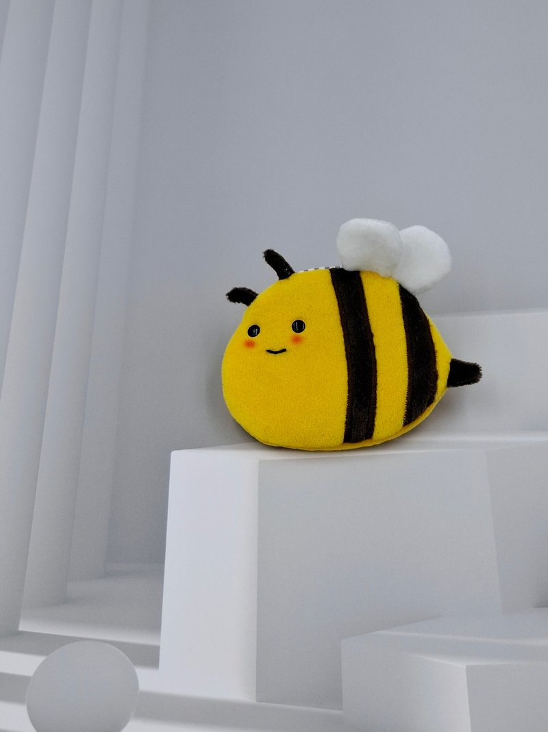 Bucute小蜜蜂護身符.御守套.平安符袋.媽媽的愛寶貝的甜甜守護 - 平安符袋 - 聚酯纖維 黃色