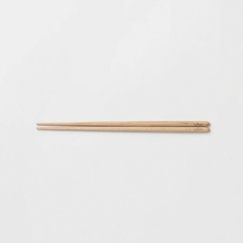 Taffeta maple round chopsticks 21cm - ตะเกียบ - ไม้ 