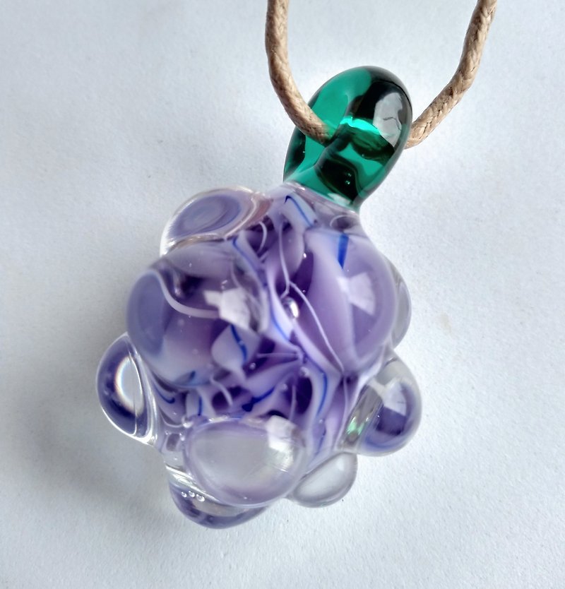 Grape - Necklaces - Glass Purple