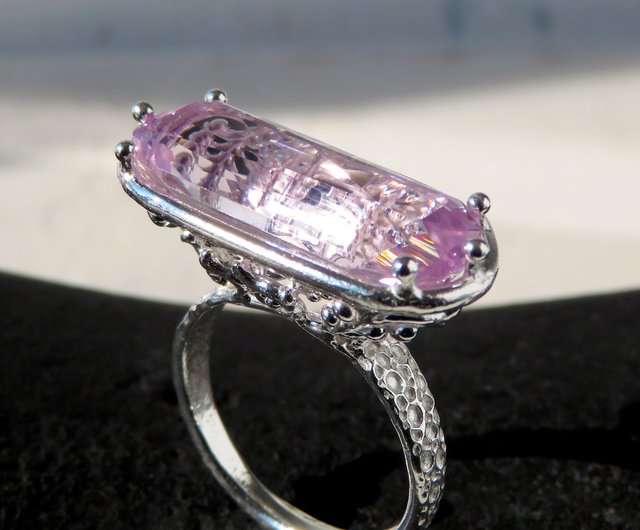 クンツァイト リング / Kunzite Ring - ショップ NATSU WORKS