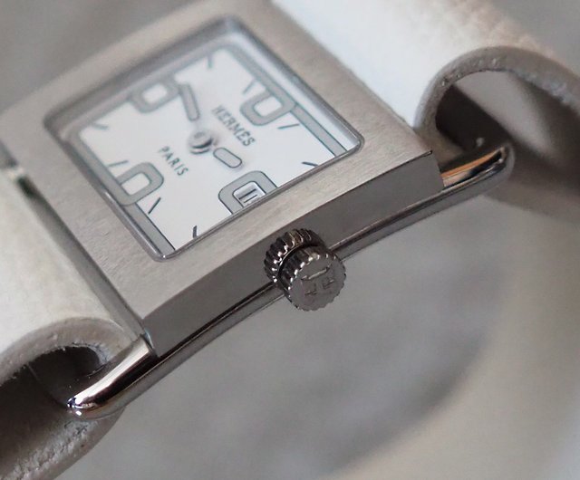 エルメス 腕時計 バレニア BA1.510 白 - 時計