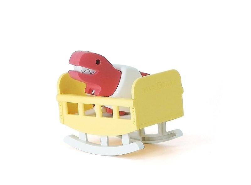 Halftoys Baby Dino 暴龍STEAM教育玩具 - 擺飾/家飾品 - 塑膠 紅色
